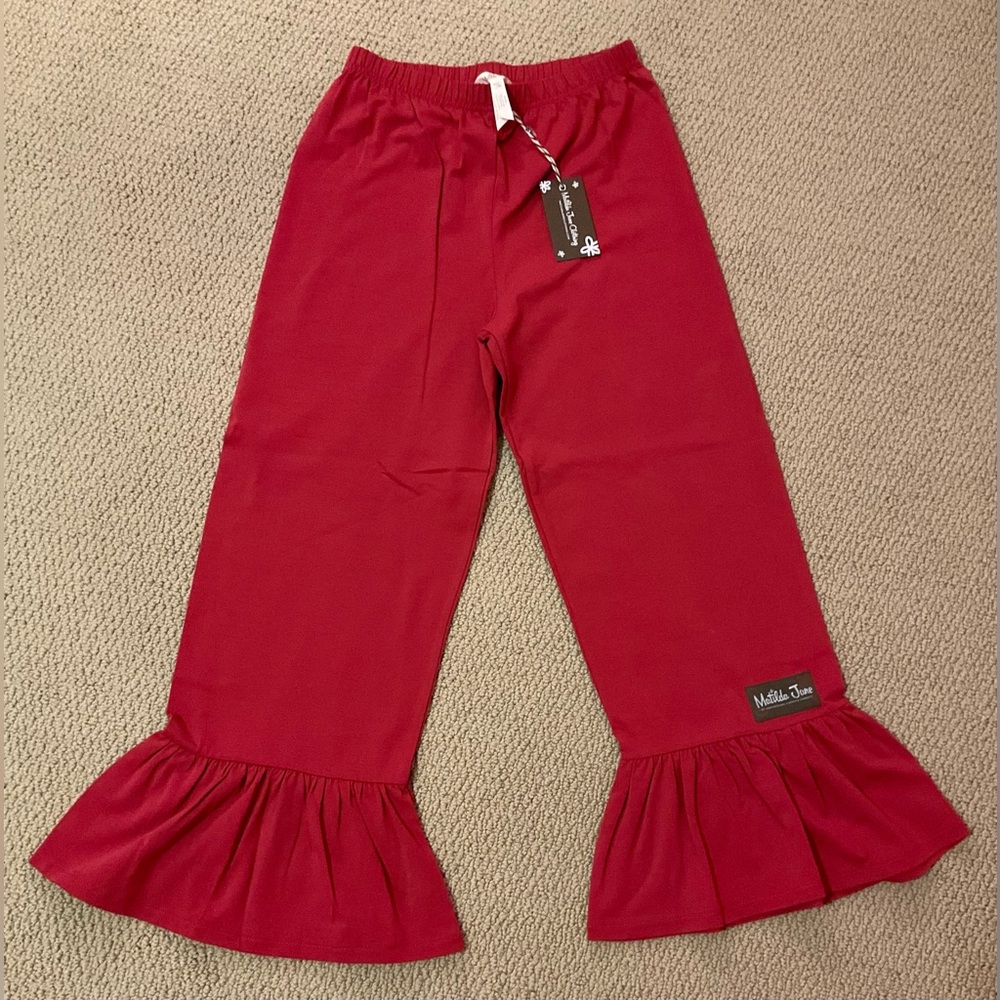 Matilda Jane Red Ruffles Size 12 New With Tag